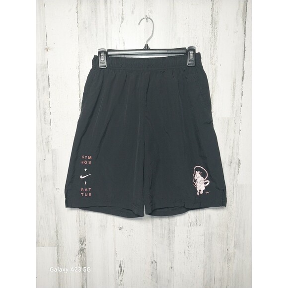 Nike Other - Nike Mens Gymnos Rattus Gym Rat Dri Fit Shorts M Black